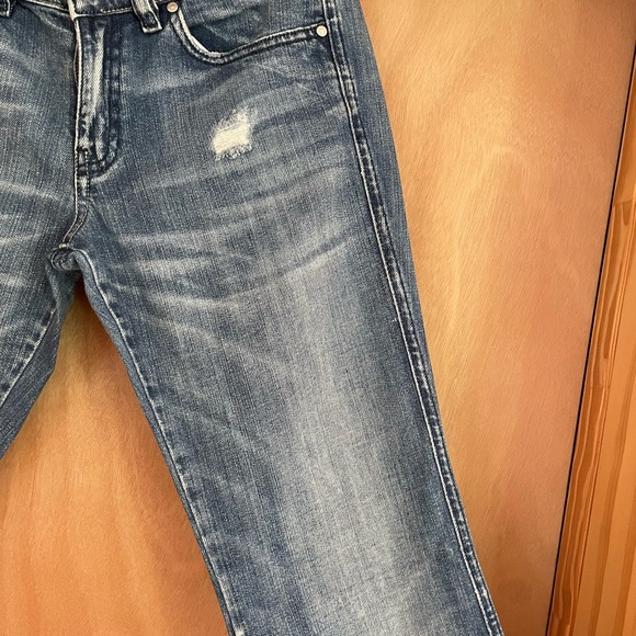 Diesel Industry Blue Wash Distressed Denim Jeans - Picture 10 of 10